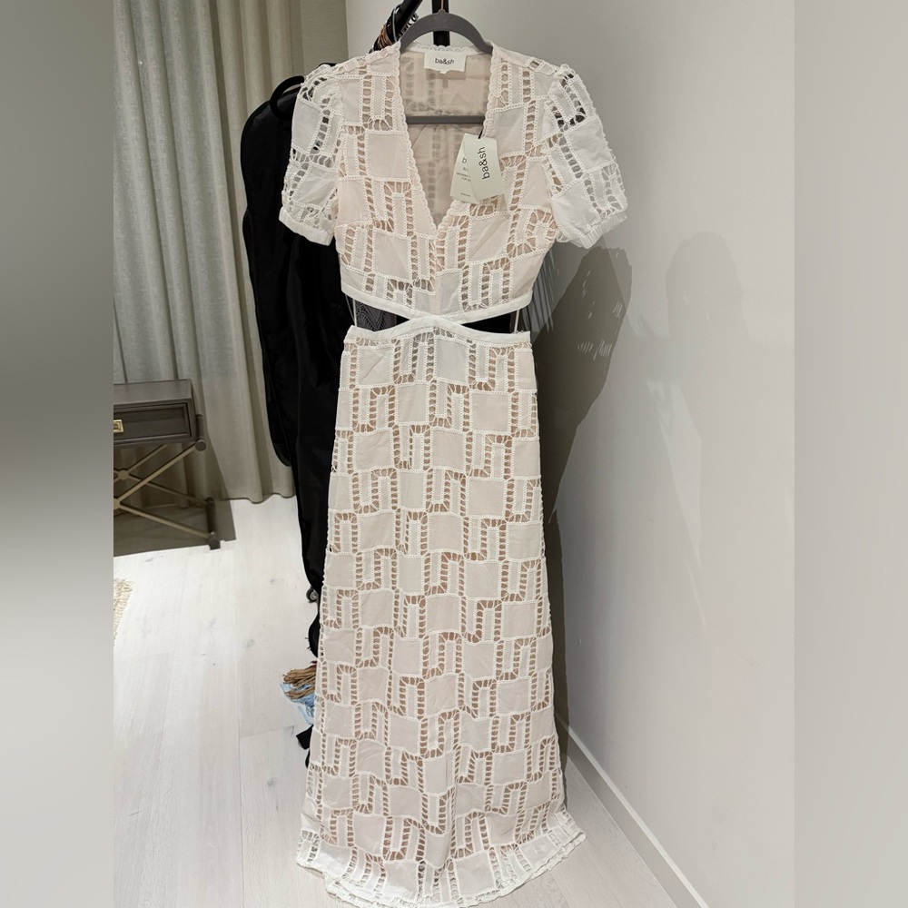 ba&sh Cream Maxi Dress - Picture 5 of 5
